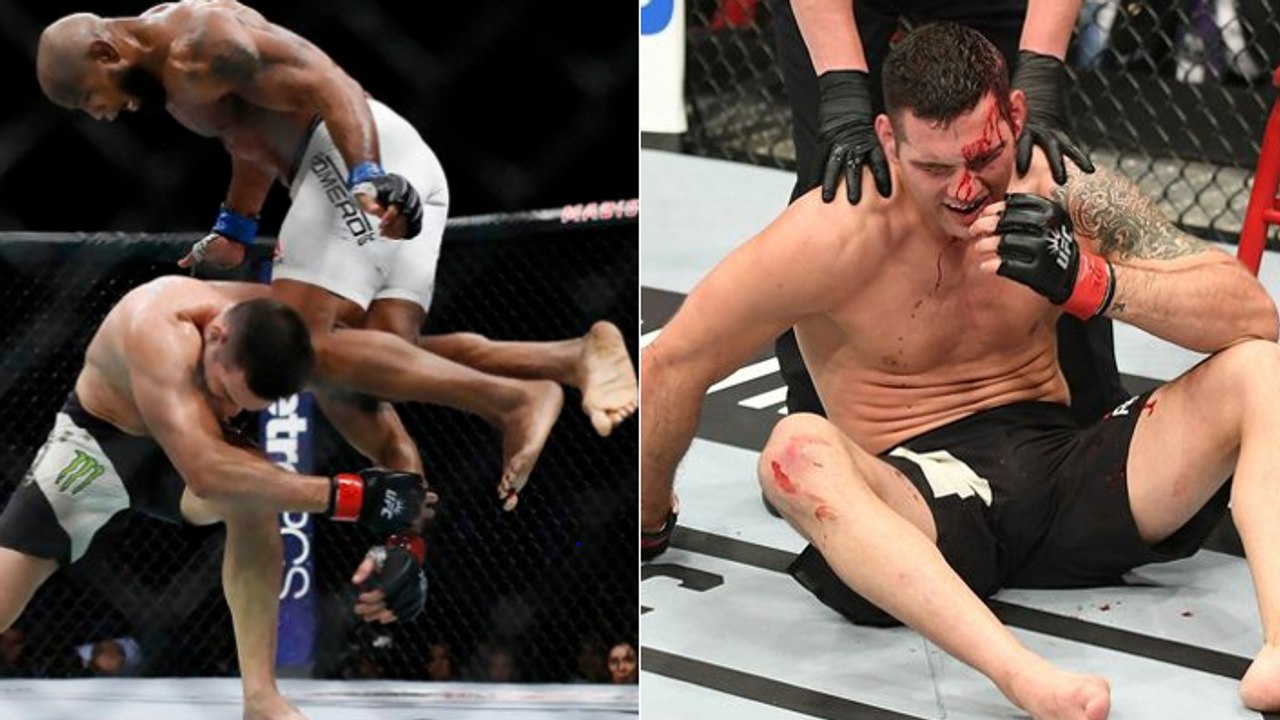 Chris Weidman von Yoel Romero überraschend KO geschlagen!