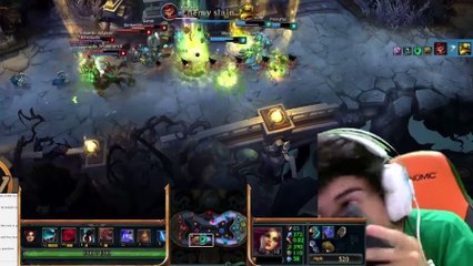 League of Legends : jouer Katarina en roulant sa tête sur son clavier, ça fonctionne !