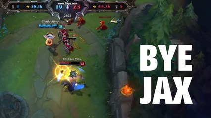 League of Legends : un glitch projette ce Jax dans un piège mortel
