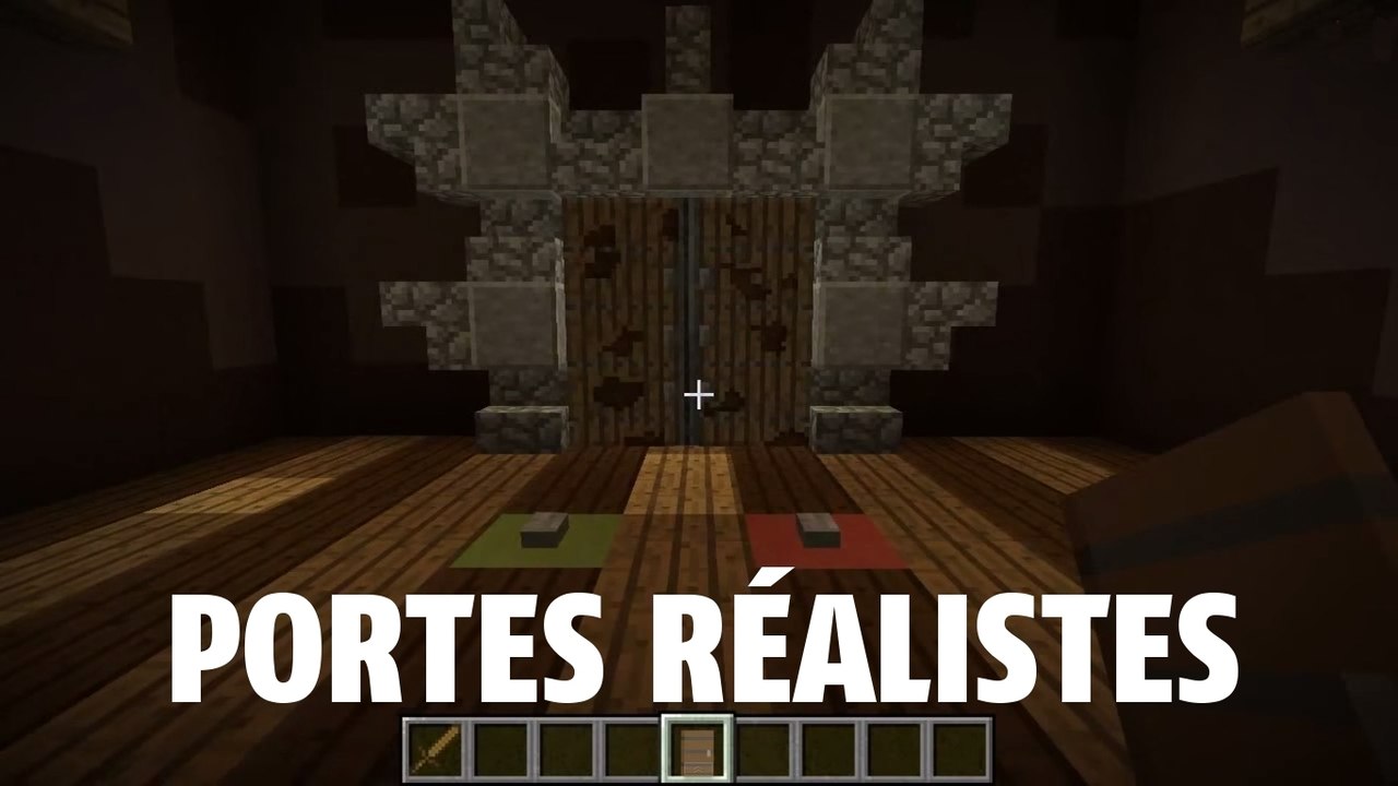 Minecraft : ce joueur a créé une porte réaliste...