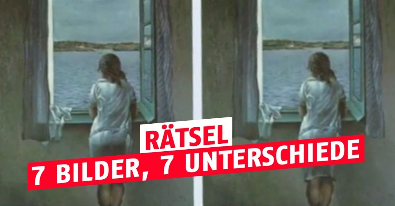7 Bilder, 7 Unterschiede: Könnt ihr sie entdecken?