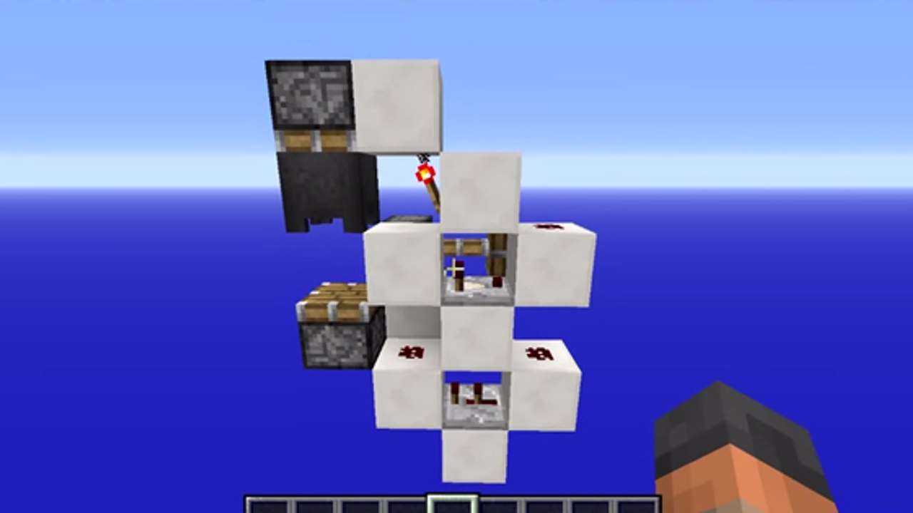 Minecraft : créer une plaque de pression avec des pistons