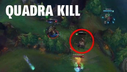 League of Legends : Wukong réalise un Quadra Kill grâce à un combo inattendu