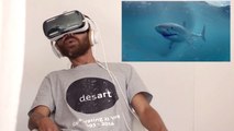 Ils essaient un casque de réalité virtuelle Samsung au réalisme effrayant !