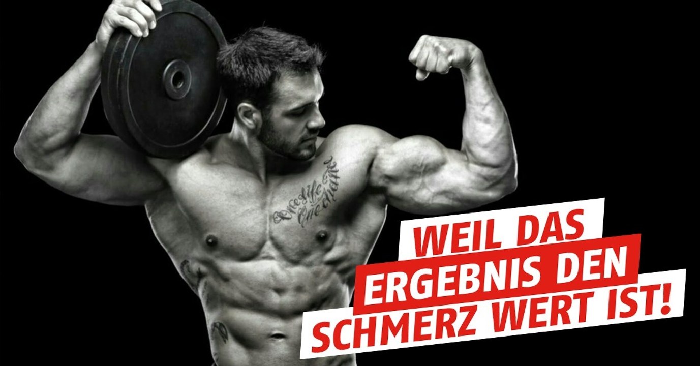 Motivation beim Training ist alles!