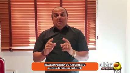 Prefeito de Princesa Isabel fala sobre Operação da Polícia Federal e emite nota de esclarecimento