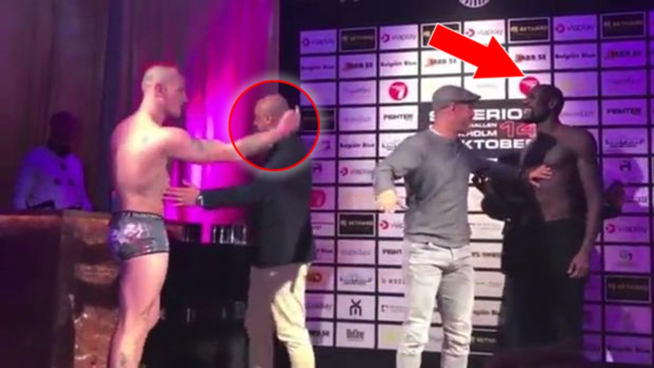 Dieser Kämpfer ist ganz schön frech... und bekommt deshalb richtig eins auf die Mütze!