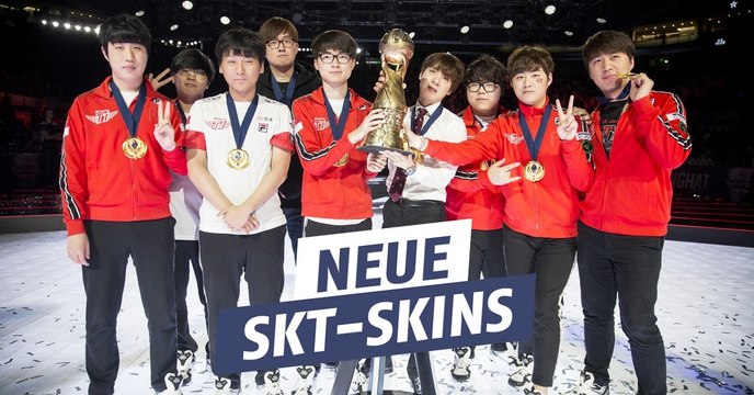 League of Legends: Welche Champions bekommen dieses Jahr SKT-Skins?