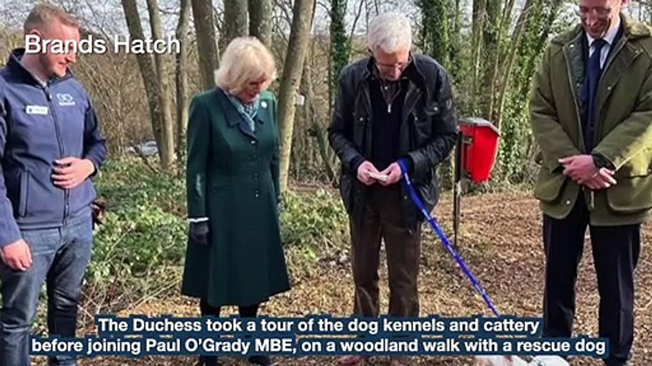 The Prince of Wales and the Duchess of Cornwall made a whistle-stop tour of parts of the county today.