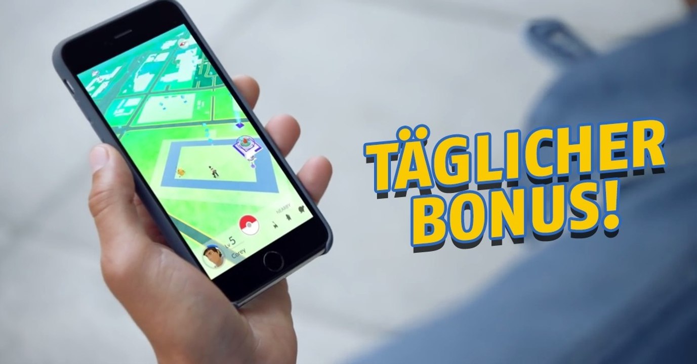 Pokémon GO Bonus-Programm für tägliches Spielen
