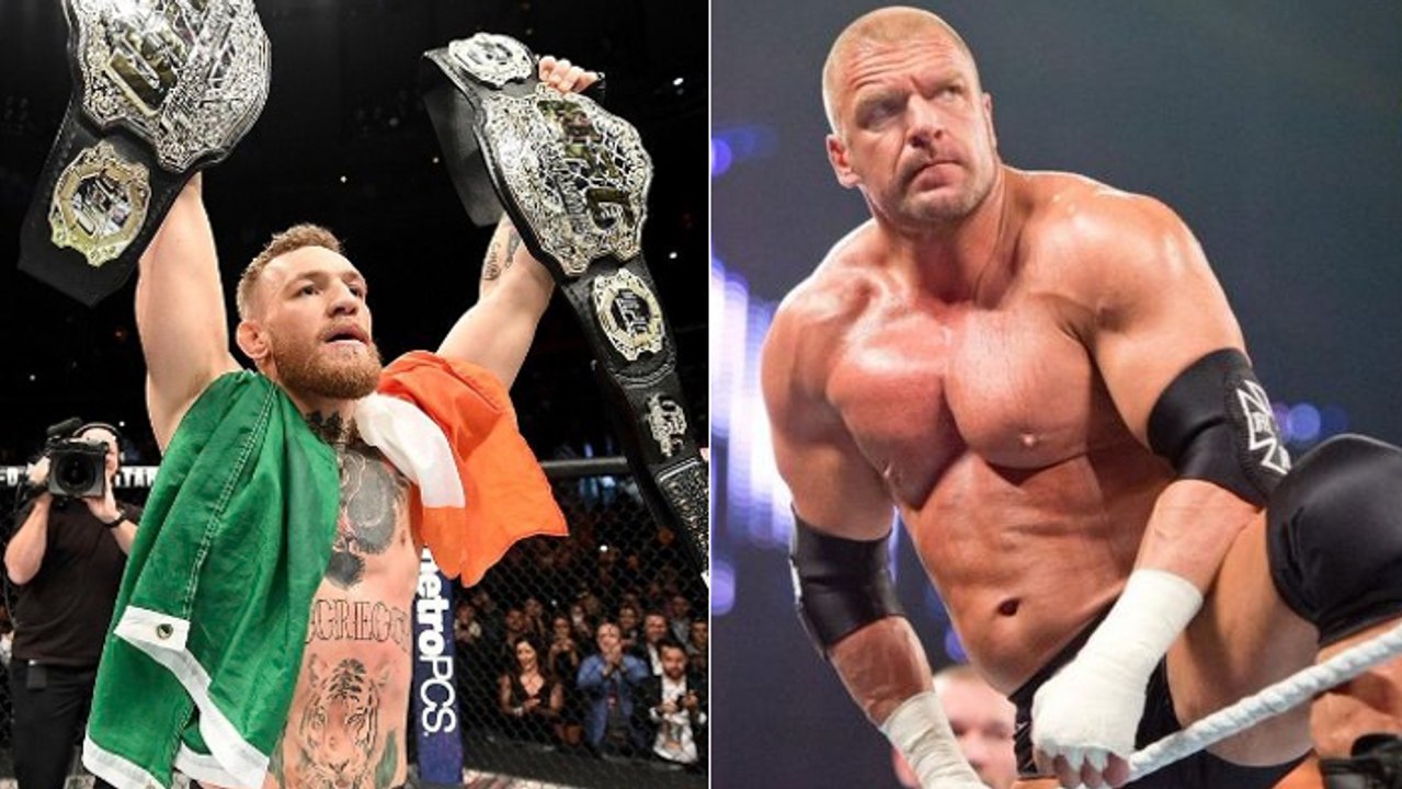 Der Wrestling-Star Triple H will Conor McGregor bei der WWE kämpfen sehen