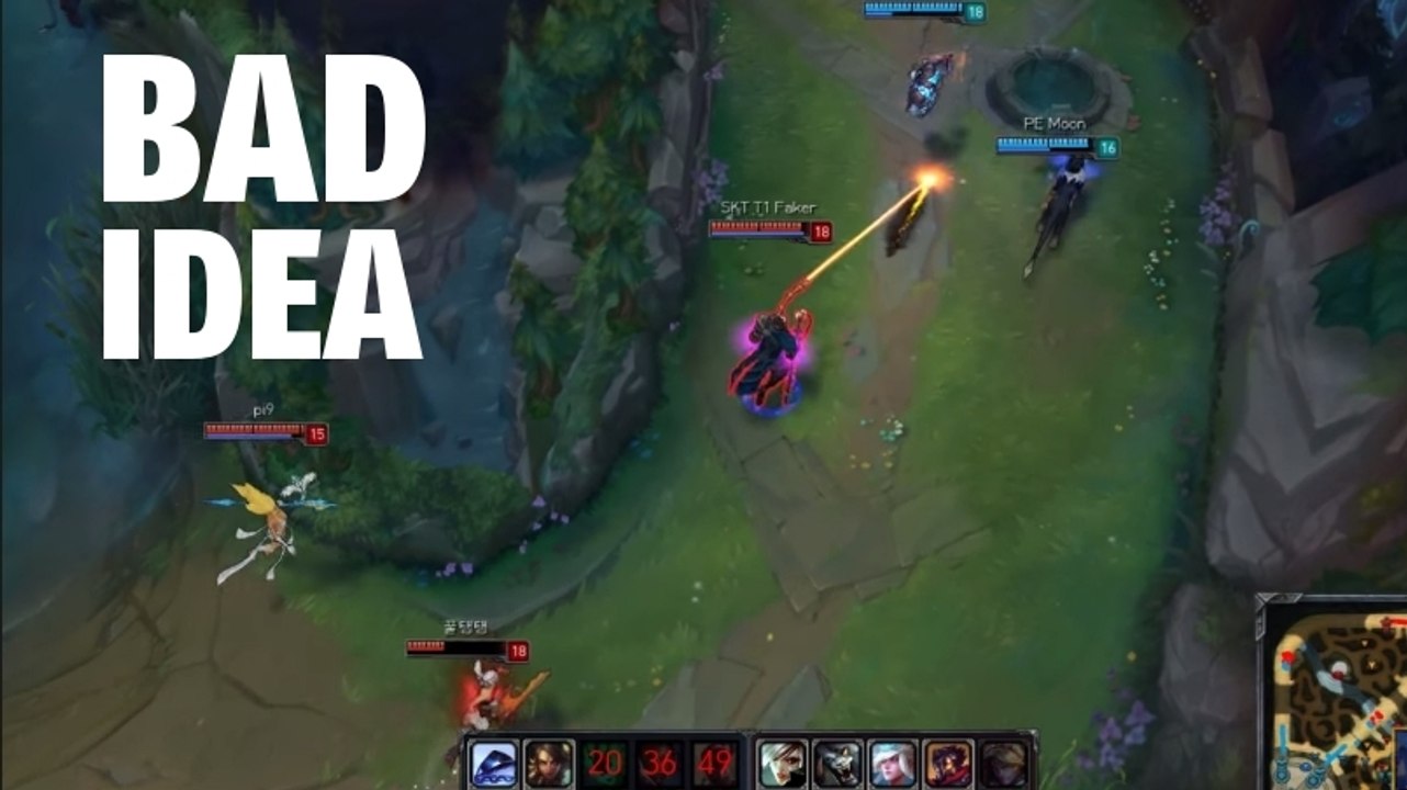 League of Legends : même en 4v2, chase Nidalee et Xerath est une très mauvaise idée