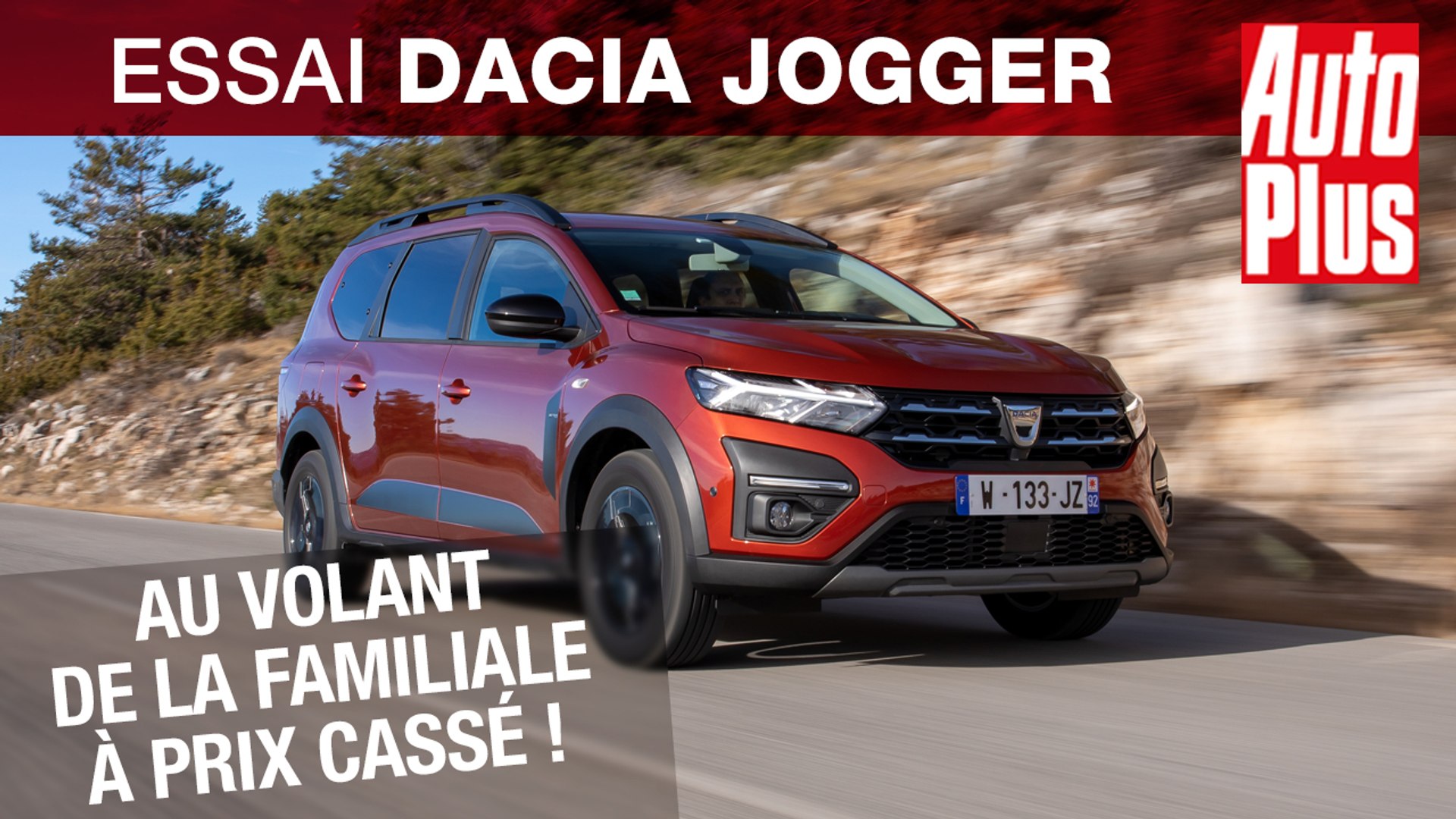 Essai Dacia Jogger (2022) : au volant de la familiale à prix cassé ! -  Vidéo Dailymotion