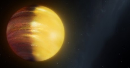 Cette nouvelle planète est entourée de nuages de pierres précieuses