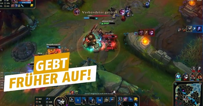 League of Legends: Bald könnt ihr die Partien frühzeitig verlassen