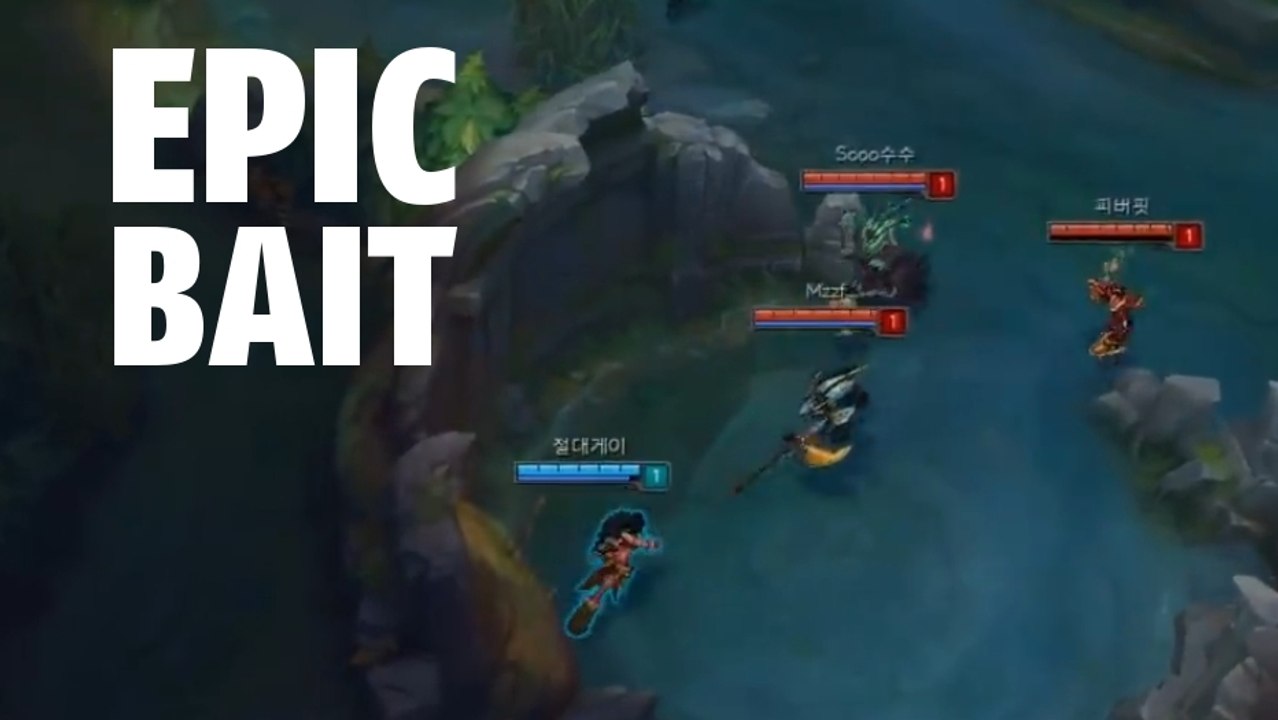 League of Legends : Nidalee provoque un bait im...
