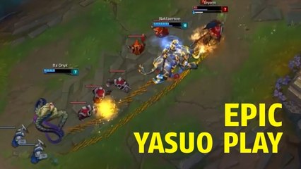 League of Legends : ce Yasuo réagit à un gank de la façon la plus classe qui soit