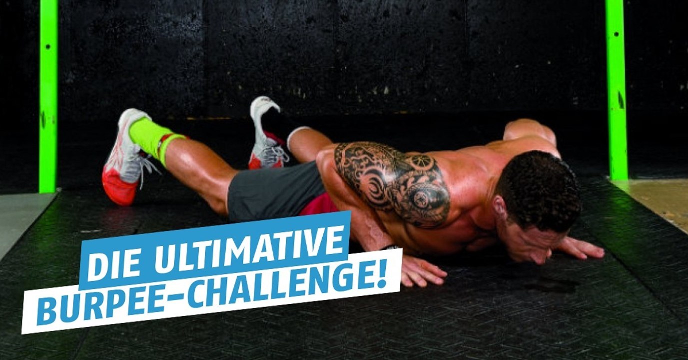 Burpee-Challenge: 14 verschiedene Varianten