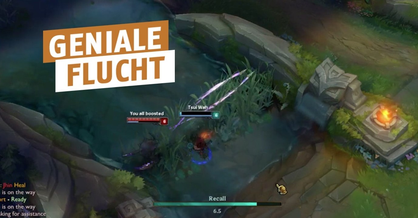 League of Legends: Dieser Diamanten-Teemo zeigt uns eine tolle Flucht