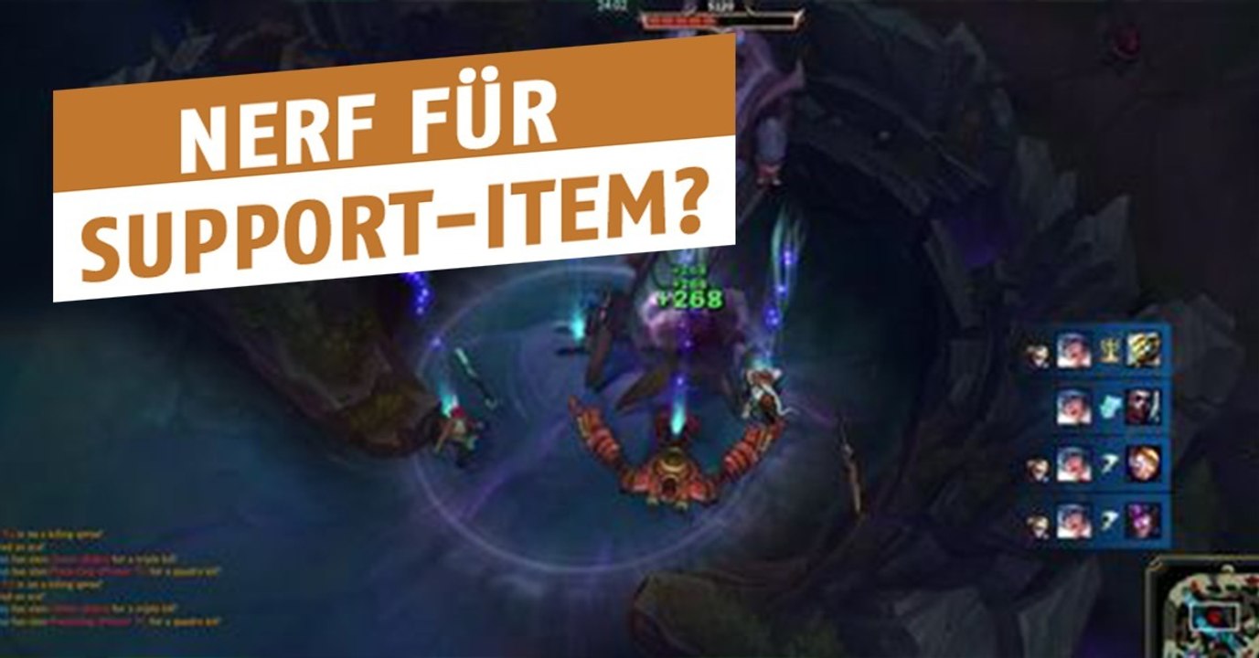 League of Legends: Dieses neue Support-Item sollte vielleicht generft werden