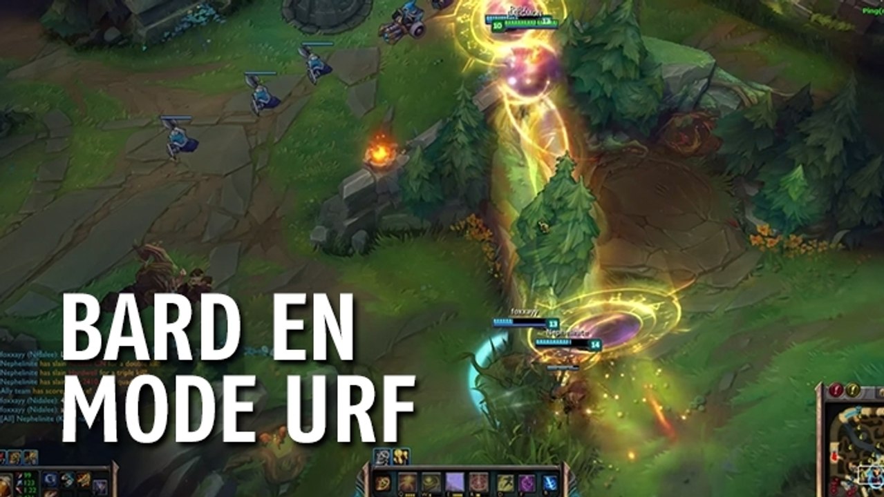 League of Legends : voilà à quoi ressemble une game avec Bard en mode URF
