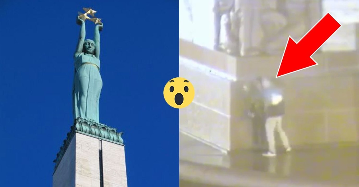 Diese Touris wollen Abwechslung und suchen sich ein schönes Denkmal zum... Doch plötzlich...