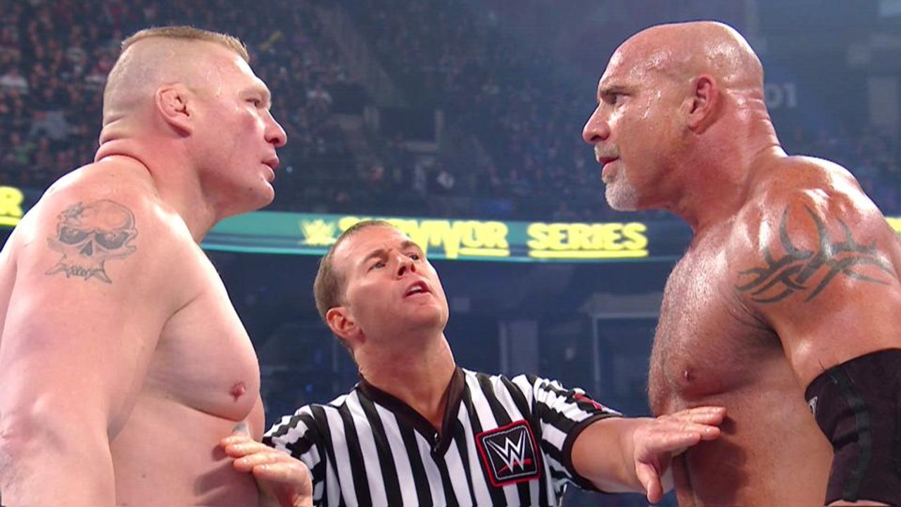 WWE: Goldberg zerstört Brock Lesnar nach 12 Jahren Ruhestand