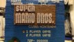 Super Mario Bros : il recrée l'écran d'accueil du jeu avec 14 000 cure-dents