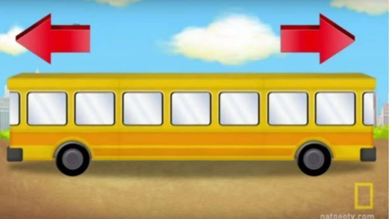 Nur jeder dritte Deutsche erkennt, in welche Richtung der Bus fährt