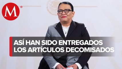 Gobierno regala 3.6 millones de artículos decomisados en Tianguis del Bienestar