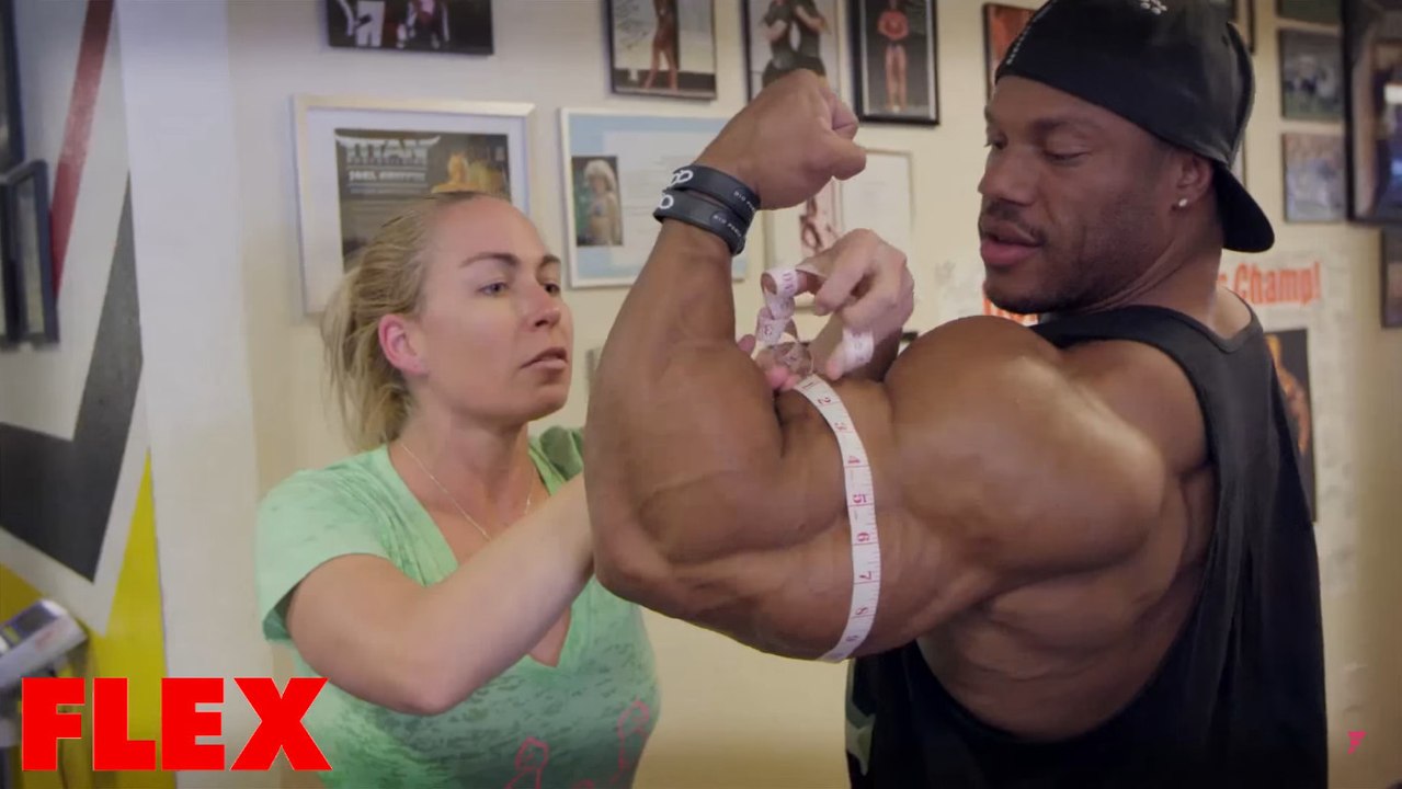 7x Mr. Olympia: Phil Heath misst seinen Armumfang vor und nach dem Training