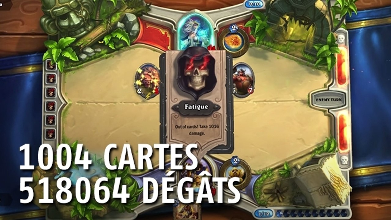 Hearthstone : ce joueur fait piocher plus de 1...