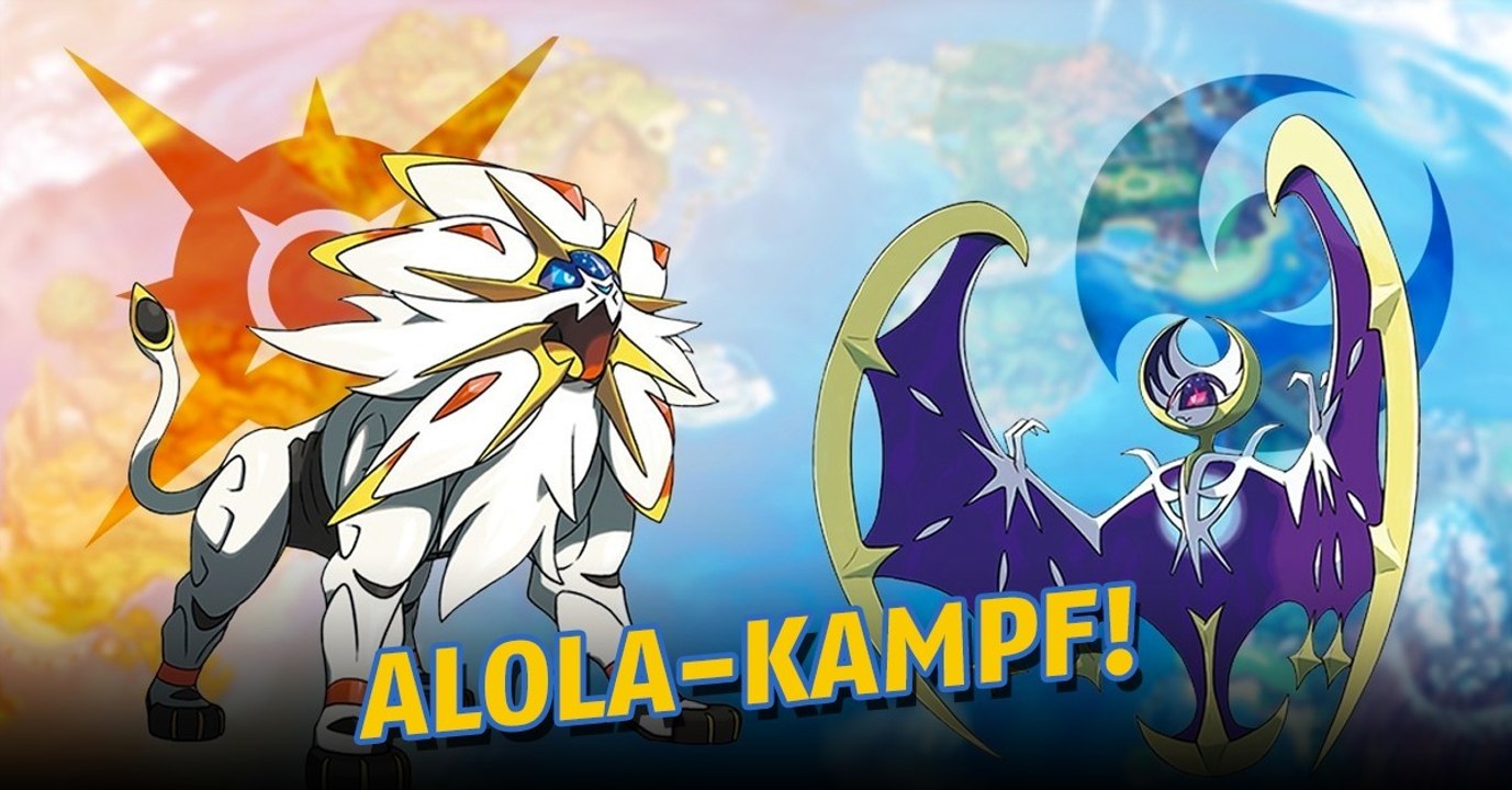 Pokémon sonne und mond: wettbewerb „kampf um alola“ für die besten trainer