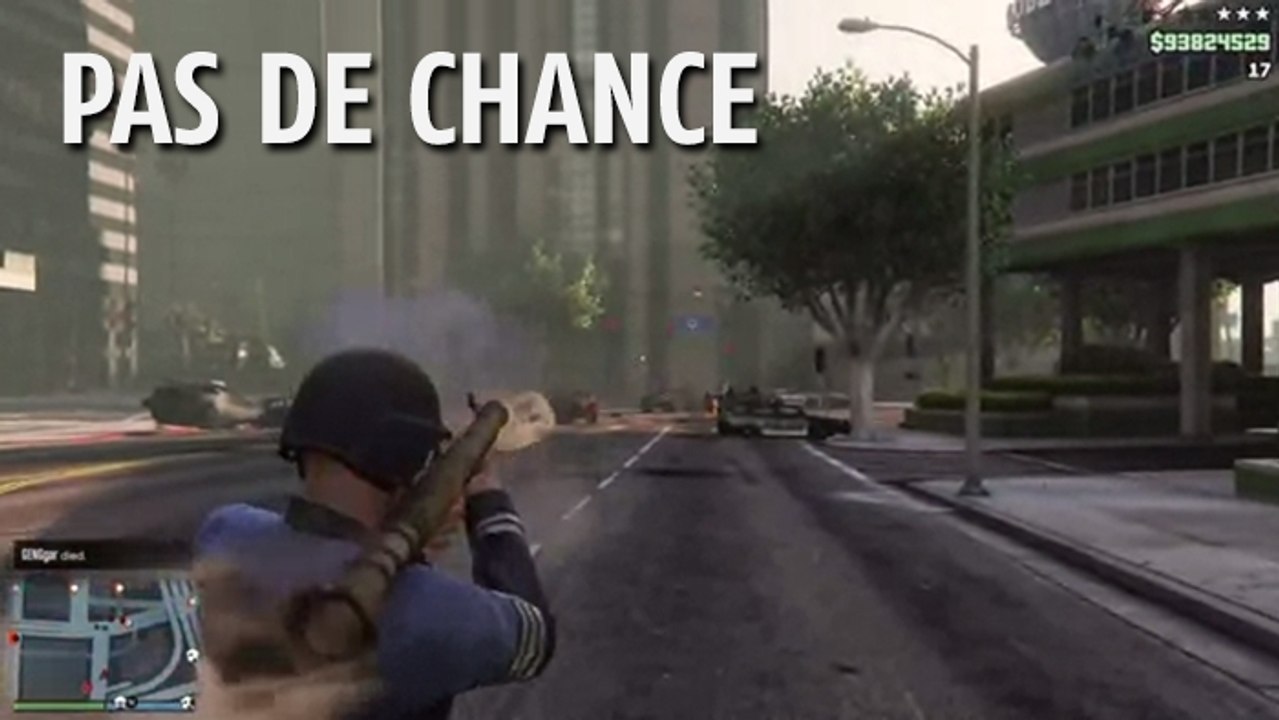GTA 5 : quand le lance-roquettes se retourne contre nous