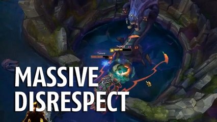 League of Legends : Trick2g manque de respect à son adversaire avec Udyr