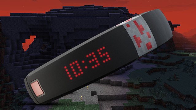 Minecraft : Gameband, le bracelet pour jouer n'importe où !