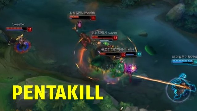 League of Legends : Viktor réalise un pentakill foudroyant