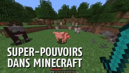 Minecraft : obtenez 3 pouvoirs de super-héros avec une simple ligne de commande