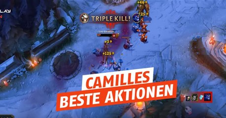 Скачать видео: League of Legends: Diese erste Best-of-Compi der besten Aktionen von Camille zeigt euch das ganze Potential des Champions