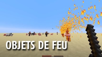 Minecraft : créer des objets de feu en une seule commande