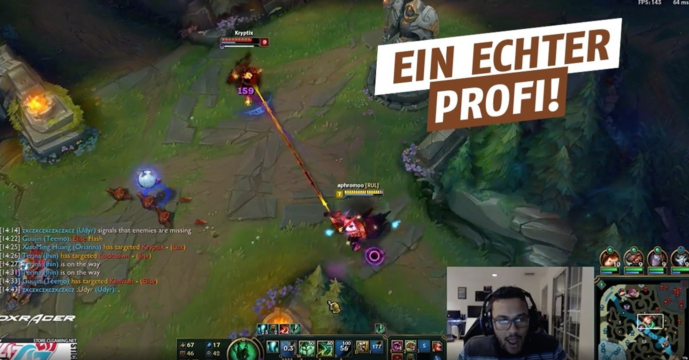 Dieser spieler zeigt euch, wie ihr allen spielern auf der soloq entkommt
