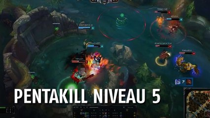 League of Legends : Cassiopeia fait un Pentakill foudroyant au niveau 5