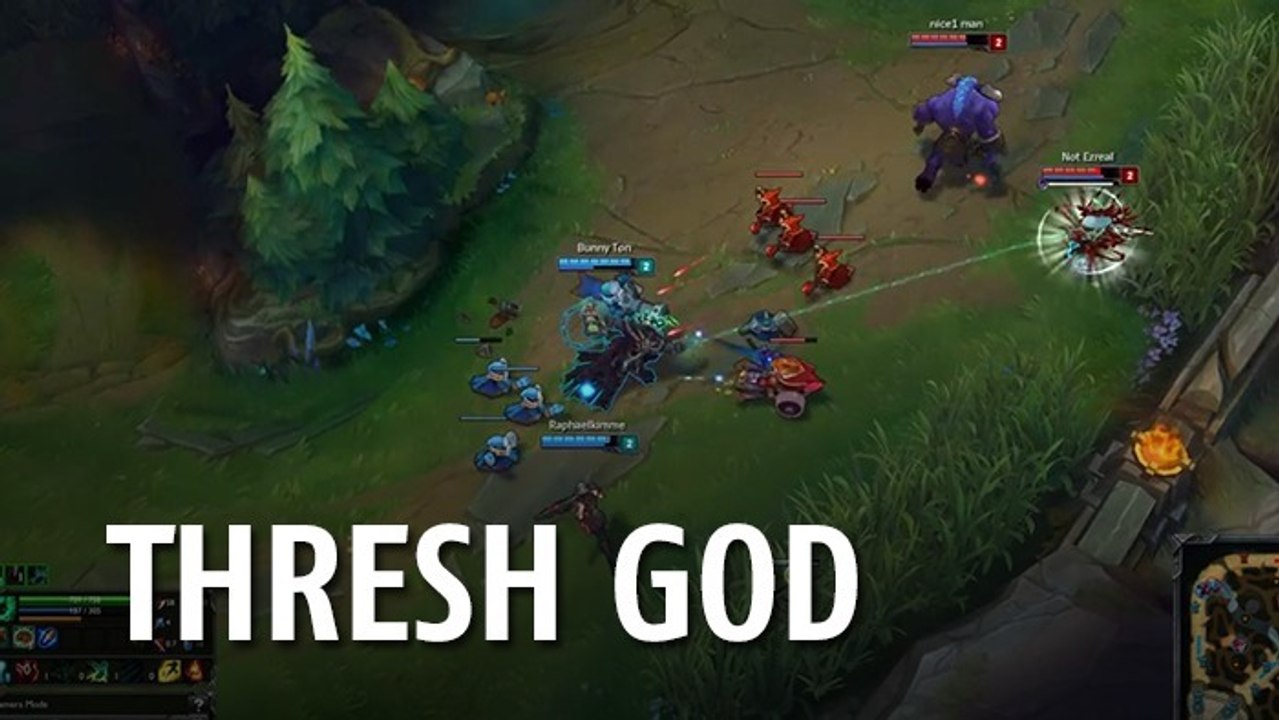 League of Legends : BunnyFuFu est la réincarnation de MadLife avec Thresh !