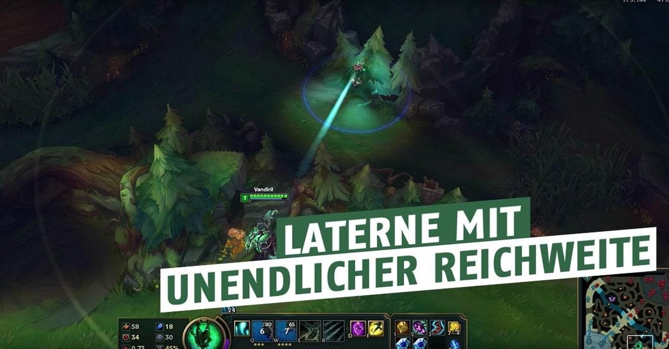 League of Legends: Dank eines Bugs! Threshs Laterne hat eine unendliche Reichweite