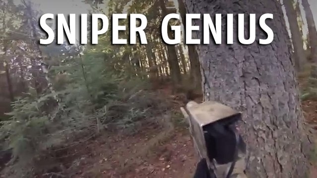 Le skill de ce sniper d'airsoft risque de vous éblouir