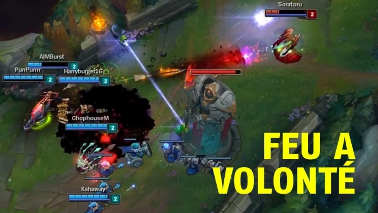 League of Legends : la pire composition poke possible en mode URF