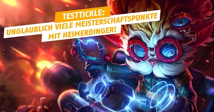 League of Legends: Kennt ihr TestTickle? Er hat die meisten Meisterschaftspunkte mit Heimerdinger