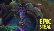 League of Legends : voici la façon la plus classe de steal le Baron Nashor