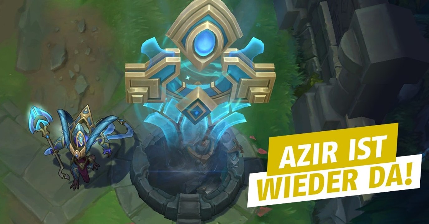 League of Legends: Azir dürfte auf diesem Patch kein Troll-Pick mehr sein