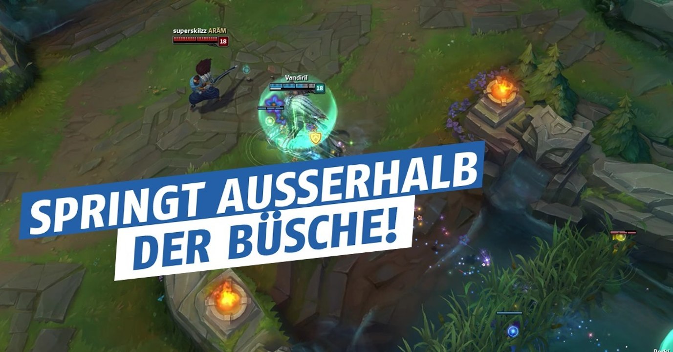 League of Legends: Mit dieser Technik kann Rengar außerhalb des Buschs springen